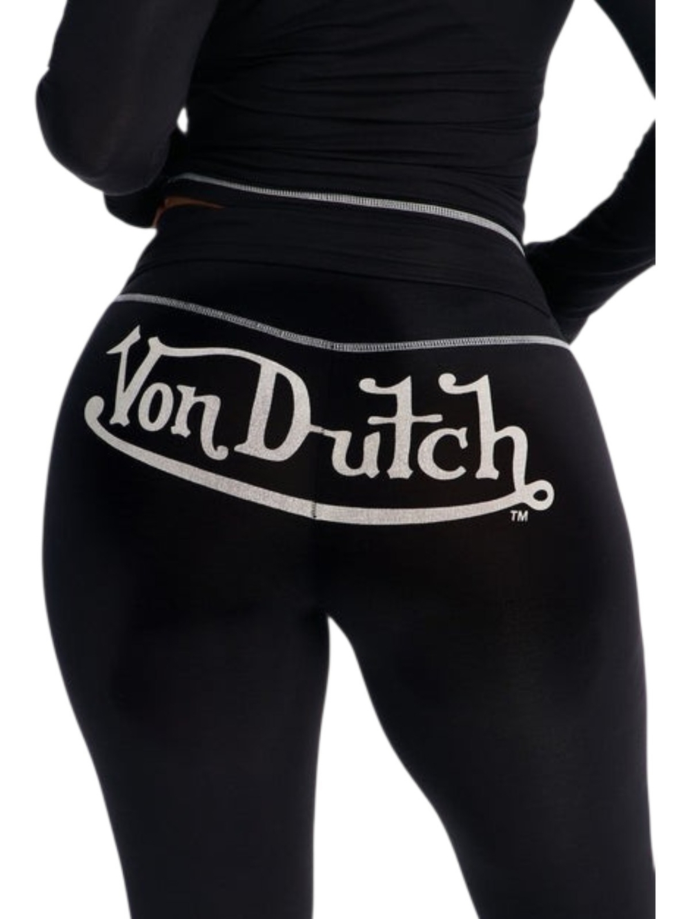 Von Dutch Black Lounge Pant Set - Picture 6 of 13